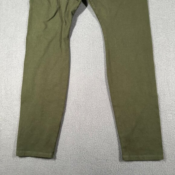 Good American Womens 3 Large Green Pull On Leggings Straight Leg - Picture 2 of 9